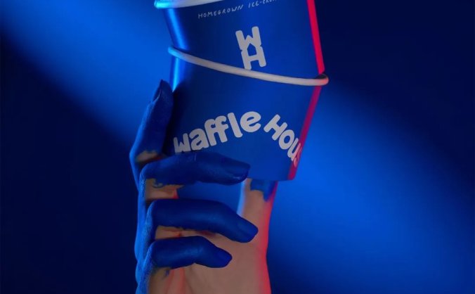 Waffle House餐饮品牌设计