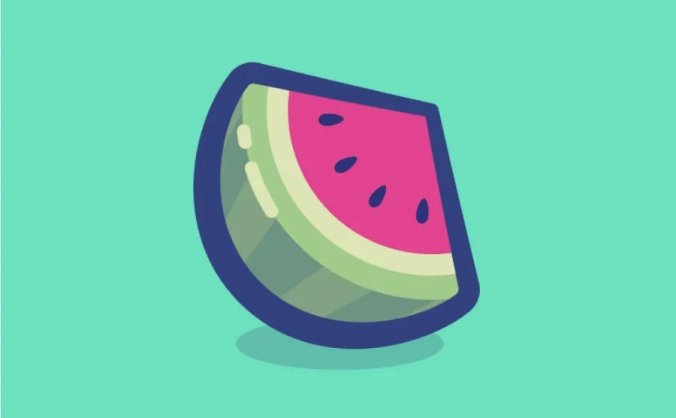 50款西瓜元素logo设计