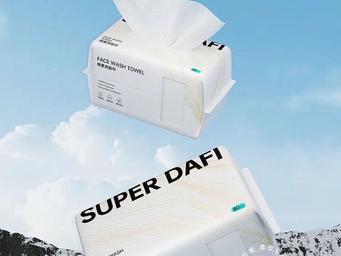 湿巾详情页首屏设计欣赏